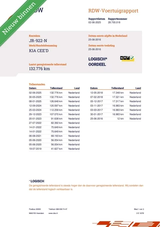 Kia cee'd Kia cee'd Sportswagon 1.6 GDI ExecutiveLine Nw-Koppeling/full options - afbeelding nr 19