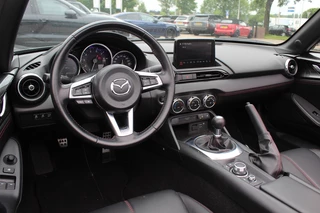 Mazda MX-5 Mazda MX-5 1.5 SkyActiv-G 132 GT-M 18.925 km! / Camera / Leder / Keyless / Sportstoelen / Navigatie / DAB / Cruise Control - afbeelding nr 9