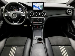 Mercedes-Benz A-Klasse 157Pk Automaat (GROOT NAVI, STOELVERWARMING, LEDER/ALCANTARA, GETINT GLAS, SPORTSTOELEN, KEYLESS START, PARKEERSENSOREN, CRUISE, NIEUWE APK, NIEUWSTAAT) - afbeelding nr 6