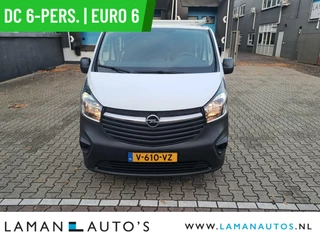 Opel Vivaro Opel Vivaro 1.6 CDTI 120 pk L2H1 DC 6-pers. Edition | Dubbele Cabine Euro 6 Airco Navi Cruise Trekhaak Lengte 2 | Voorschoten - afbeelding nr 9