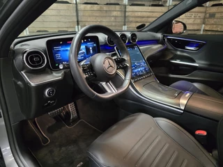 Mercedes-Benz C-Klasse Mercedes-Benz C-klasse 300 e AMG Line PHEV Leder LED Camera Sfeer Navi Trekhaak LM - afbeelding nr 4