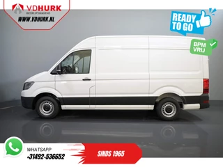 Volkswagen Crafter Volkswagen Crafter 35 2.0 TDI 140 pk DSG Aut. L3H3 BPM VRIJ! LED/ Virtual Cockpit/ Camera/ Cruise/ Carplay/ Gev.Stoel - afbeelding nr 9