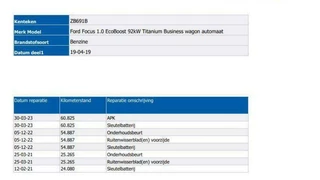 Ford Focus Ford Focus Wagon 1.0 EcoBoost Titanium Business | Stoelverwarming | Sensoren | - afbeelding nr 47
