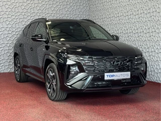 Hyundai Tucson Hyundai Tucson NIEUWE AUTO 1.6 T-GDI PHEV 252PK 4WD N-LINE SKY PANO. 360.CAMERA ELEK.KLEP ELEK.STOEL/GEHEUG.VERWARMD SUBWFR 19''LMV ZWARTE HEMEL HEADUP STOELKOELING STUURVERW. PLUG IN HYBRIDE - 5 JAAR GARANTIE - afbeelding nr 70