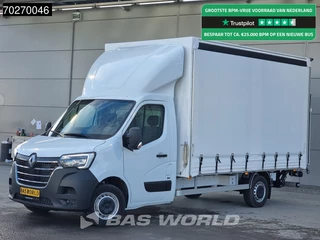 Renault Master Renault Master 165PK Laadklep Schuifzeil Airco Cruise Bakwagen Meubelbak Zeilenwagen Schuifzeilen Plane 22m3 Airco Cruise control - afbeelding nr 1