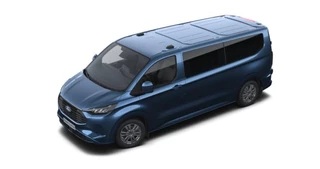 Ford Transit Custom Ford Transit Custom 340 2.5 PHEV L2H1 Limited 233pk | Incl. BTW/BPM | Kombi | Dubbele zijschuifdeur | Privacy Glass | Inklapbare trekhaak | 17 inch lichtmetalen velgen | Driver Assistance Pack Premium | Verwarmbaar stuurwiel - afbeelding nr 2