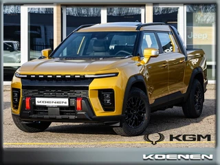 KGM Musso Ev Titanium 4WD 2.300Kg Trekgewicht 237PK Blazing Gold