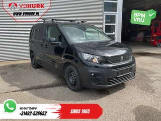 Peugeot Partner 1.2 BENZINE Aut. 110 pk Stoelverw./ Carplay/ Camera/ PDC/ Climate/ Cruise/ Trekhaak/ Airco