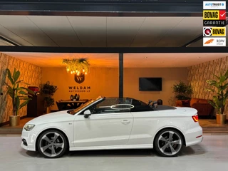 Audi A3 Cabriolet 1.4 TFSI CoD Ambition Sport Edition NAP Garantie NekVW StoelVW Leder Cruise Navi Clima Led Rijklaar