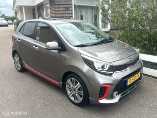 Kia Picanto Kia Picanto 1.2 CVVT GT-Line AUTOMAAT CARPLAY SCHUIFDAK LEDEREN BEKLEDING ACHTERUITRIJ CAMERA ZEER COMPLETE AUTO!! - afbeelding nr 6
