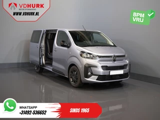 Citroën Jumpy Citroën Jumpy 2.0 HDI 180 pk Aut. L3 DC Dubbel Cabine BPM VRIJ! 6 Pers./ 2x Schuifdeur/ Carplay/ Navi/ Camera/ Cruise/ Airco - afbeelding nr 9