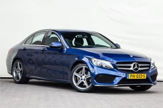 Mercedes-Benz C-Klasse Mercedes-Benz C-Klasse 180 AMG Aut9, Navi, Leder, Camera, PDC 2017 - afbeelding nr 8