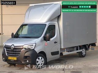 Renault Master Renault Master 165PK Laadklep Bakwagen Zijdeur Navi Cruise Airco Meubelbak Koffer 21m3 Airco Cruise control - afbeelding nr 1