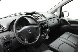Mercedes-Benz Vito Mercedes Vito 110 CDI 320 Lang DC *Leder* Airco* Weinig KM's* - afbeelding nr 12