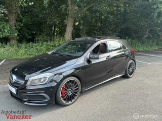 Mercedes-Benz A-Klasse Mercedes A45 AMG|Pano|Leer|Night|AMG Performance|Onderhoud| - afbeelding nr 4