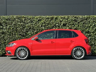 Volkswagen Polo Volkswagen Polo 1.8 TSI GTI, FACELIFT, NAVI, CRUISE, LED, ECC-AIRCO, STOELVERWARMING, PARKEERSENSOREN, LICHTMETAAL 17