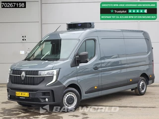 Renault Master Renault Master 130PK Koelwagen Vriezer -18 Carrier Xarios 200 230V stekker LED Camera Parkeersensoren Airco Cruise Vries Koeler Kühlwagen Kühler Frigo 9m3 Airco Cruise control - afbeelding nr 1