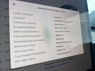Tesla Model Y Tesla Model Y Performance AWD 462PK AUTOPILOT+1E EIG.+PANO - afbeelding nr 20