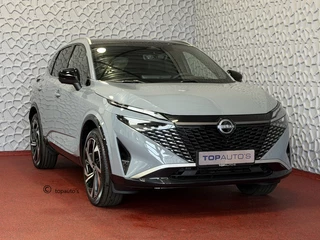Nissan QASHQAI 1.3 MHEV 160PK TEKNA PLUS BOSE 20''LMV LEER ALCANTARA PANO MASSAGE BOSE STOEL/STUUR/RUIT VERW MATRIX.LED ELEK.KLEP HEADUP 20''LMV GOOGLE NAVI