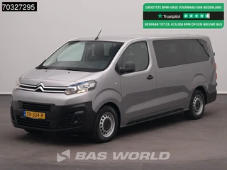 Citroën Jumpy 120pk Personenvervoer 9-Persoons L3H1 Trekhaak Navi Airco Cruise Parkeersensoren Euro6 L3 Passenger Transport Taxi TV Airco Trekhaak Cruise control
