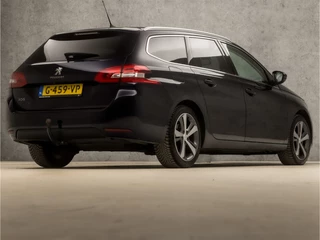 Peugeot 308 Automaat (PANORAMADAK, APPLE CARPLAY, GROOT NAVI, 360 CAMERA, LEDER, SPORTSTOELEN, TREKHAAK, GETINT GLAS, CRUISE, NIEUWE APK, NIEUWSTAAT) - afbeelding nr 5