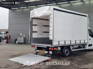 Renault Master Renault Master 165PK Schuifzeilen met Laadklep Bakwagen Airco Cruise Schuifzeil Zeilen Koffer Meubelbak 21m3 Airco Cruise control - afbeelding nr 3