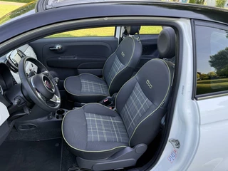 Fiat 500C Fiat 500C Bicolore Nero-Bianco Cabriolet Climate/Cruise - afbeelding nr 17