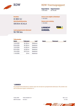 Škoda Scala Skoda Scala 1.5 TSI 110kW Sport Business DSG|Panoramadak|CarPlay|PDC - afbeelding nr 42