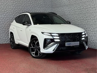 Hyundai Tucson Hyundai Tucson NIEUWE AUTO 1.6 T-GDI PHEV 252PK 4WD N-LINE SKY PANO. 360.CAMERA ELEK.KLEP ELEK.STOEL/GEHEUG.VERWARMD SUBWFR 19''LMV ZWARTE HEMEL HEADUP STOELKOELING STUURVERW. PLUG IN HYBRIDE - 5 JAAR GARANTIE - afbeelding nr 65