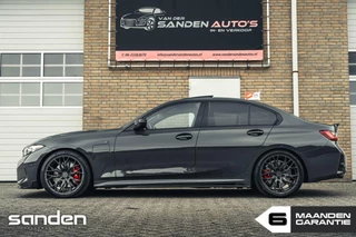BMW 3 Serie BMW 3-serie 330e Msport|NL-auto|M-seats|open dak|Dravit Grau - afbeelding nr 4
