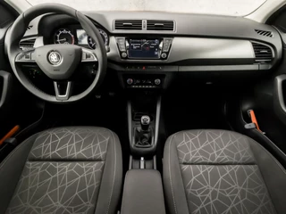Škoda Fabia (APPLE CARPLAY, NAVIGATIE, CLIMATE, STOELVERWARMING, SPORTSTOELEN, PARKEERSENSOREN, CRUISE, DAB+, LM VELGEN, NIEUWSTAAT) - afbeelding nr 6
