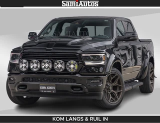 Dodge Ram Pick-Up DE DONDER | 5.7 V8 HEMI | BRONZE BREDE WIELEN | WIDE BODY | OPEN UITLAAT KLEP | ZEER DIK |