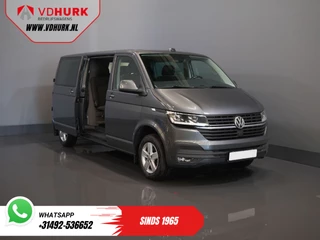 Volkswagen Transporter Volkswagen Transporter 2.0 TDI 150 pk DSG Aut. L2 DC Dubbel Cabine EXPORT ONLY LED/ Adapt.Cruise/ Standkachel/ Stoelverw./ Carplay/ Camera/ PDC/ LMV/ Trekhaak/ Airco - afbeelding nr 9