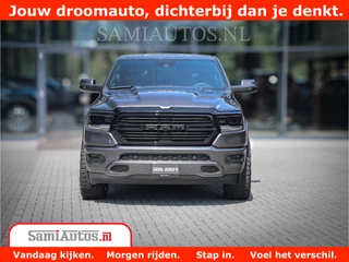 Dodge Ram 1500 Dodge Ram 1500 Laramie Night 5,7 V8 402PK | Krachtige Hemi | Zeer Rijk Uitgevoerd | Comfortabele Dubbele Cabine met Royale 5 Zitplaatsen | BPM vrij | Nu Leverbaar uit Voorraad | Voorraad Nr 2371 - 2297 - afbeelding nr 2