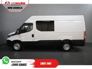 Iveco Daily Iveco Daily 35S16V 2.3 L3H2 155 pk Aut. DC Dubbel Cabine EXPORT ONLY 3.5T trekverm./ Climate/ Cruise/ Camera/ Trekhaak - afbeelding nr 9
