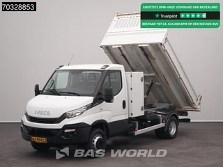 Iveco Daily 65C15 3.0L Kipper Dubbellucht 150PK Airco Cruise Euro6 Tipper Benne Kieper Airco Cruise control