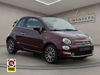 Fiat 500C 1.2 Star 2019 BORDEAUX | Cabrio | Apple CarPlay | Airco