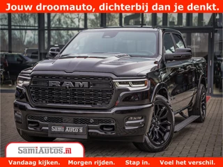 Dodge Ram 1500 Dodge Ram 1500 Limited Demo Night High Output 540HP 706Nm | Massage + Full Option | De Meest Luxe en Volle Pick-Up in zijn Klasse | Comfortabele Dubbele Cabine met Royale 5 Zitplaatsen | BPM vrij | Nu Leverbaar uit Voorraad | Voorraad Nr 2263 - V76JVF - afbeelding nr 1