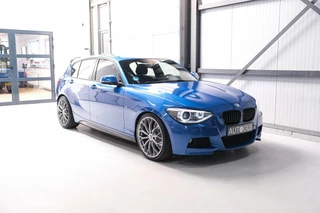 BMW 1 Serie BMW 1-serie 116i M Sport | Estoril blue | Alcantara | LED | M performance | unieke auto | NAP orig NL | Trekhaak | 19 inch | - afbeelding nr 36