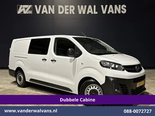 Opel Vivaro 2.0CDTI 145pk L3H1 Dubbele Cabine Euro6 Airco | 6-Zits | Navigatie | 2500kg Trekhaak | Apple Carplay