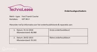 Ford Transit Courier Ford Transit Courier 1.0 ecoboost Limited NAVI Apple Carplay DAB+ Luxe! - afbeelding nr 2