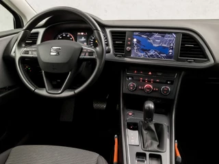 SEAT Leon 150Pk Automaat (APPLE CARPLAY, NAVIGATIE, CAMERA, CLIMATE, KEYLESS, SPORTSTOELEN, GETINT GLAS, PARKEERSENSOREN, CRUISE, LM VELGEN, NIEUWSTAAT) - afbeelding nr 7