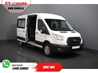Ford Transit Ford Transit 2.0 TDCI 130 pk L3H2 DC Dubbel Cabine 7 Pers./ Riem V.V./ Adapt. Cruise/ CarPlay/ PDC/ Navi/ Camera/ Airco/ Trekhaak - afbeelding nr 8