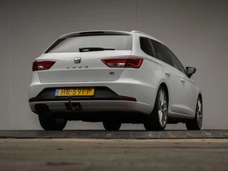 SEAT Leon Seat Leon ST 1.4 EcoTSI FR Connect Sport (APPLECARPLAY,NAVI,CAMERA,CRUISE,LEDER,LED,PDC,SPORTSTOELEN,LM VELGEN,GETINT,NETTE STAAT) - afbeelding nr 5