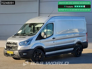 Ford Transit Ford Transit 165pk Automaat Limited Black Edition L2H2 ACC CarPlay Xenon Camera L2 10m3 Airco Cruise control - afbeelding nr 1