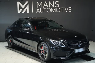 Mercedes-Benz C-Klasse Mercedes-Benz C-klasse 450 AMG 4MATIC / PANO / BURMESTER / 2x MEMORY / CAMERA - afbeelding nr 29