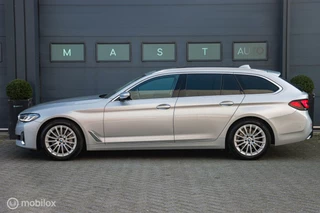 BMW 5 Serie BMW 5-serie Touring 530i High Executive|HUD|ACC|Pano|Camera| - afbeelding nr 13