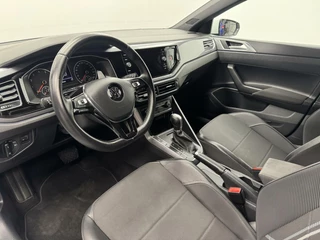 Volkswagen Polo Volkswagen Polo 1.0 TSi R-Line Automaat-Adapt.Cr.contr-Navigatie-Clima-Carplay-Parkeersensoren-Lm16''velgen - afbeelding nr 13