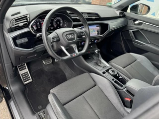 Audi Q3 Audi Q3 35 TFSI 150pk 2 x S Line S-Tronic Dynamic Light LED Keyless Sfeerverlichting CarPlay Leder Stlvw - afbeelding nr 7