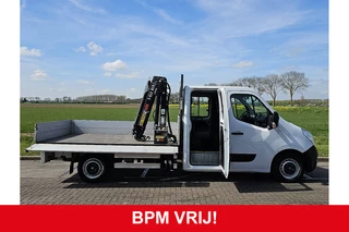 Opel Movano open laadbak, HIAB 029 KRAAN, airco, navi, NAP! - afbeelding nr 16